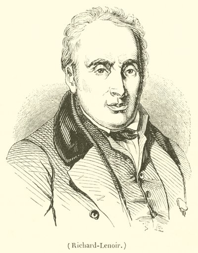 Richard-Lenoir (grawerunek) autorstwa French School