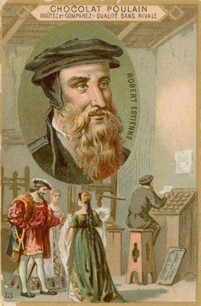 Robert Estienne autorstwa French School