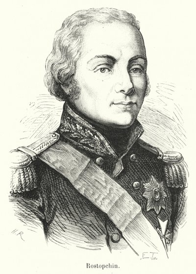 Rostopchin (grawerowanie) autorstwa French School
