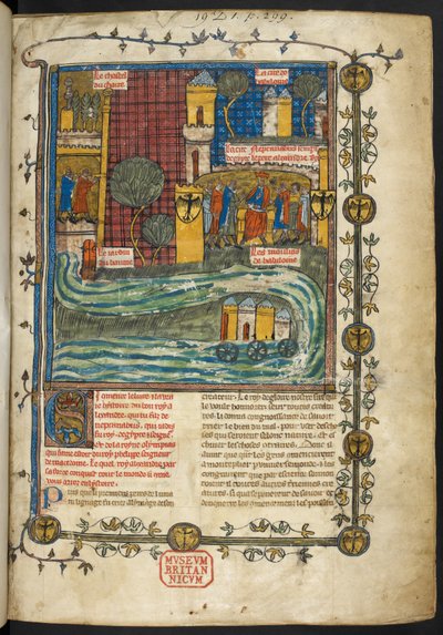 Royal MS 19 DI, f.1r, Roman d
