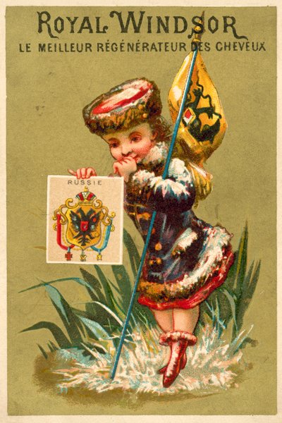 Rosja (chromolit) autorstwa French School