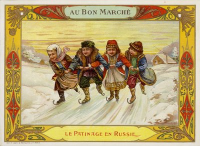 Rosyjscy łyżwiarze autorstwa French School