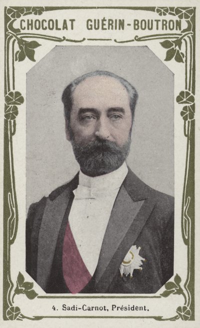 Sadi-Carnot, Prezydent (kolorowe zdjęcie) autorstwa French School