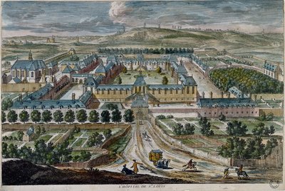 Szpital Saint-Louis autorstwa French School