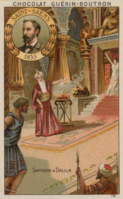 Saint-Saens, Samson i Dalila autorstwa French School