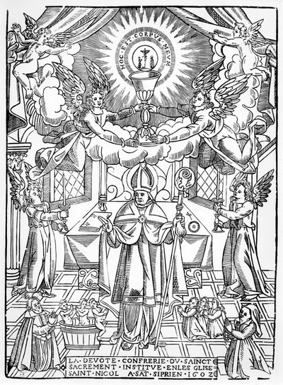 Święty Mikołaj, 1602 autorstwa French School