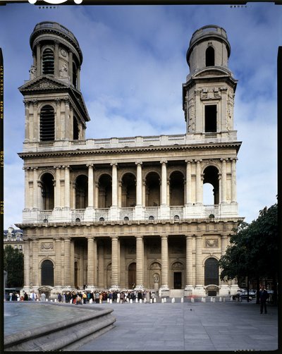 Kościół św. Sulpicjusza w Paryżu. autorstwa French School