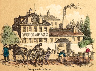 Sól (kolorowy grawer) autorstwa French School