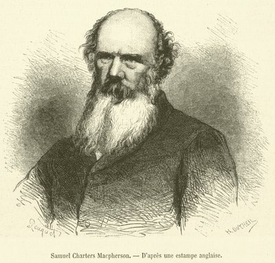 Samuel Charters Macpherson (grawerowanie) autorstwa French School