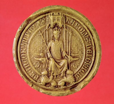 Pieczęć Karola VII (1403-61) autorstwa French School