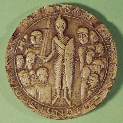 Pieczęć Gminy Soissons, 1228 (wosk) autorstwa French School