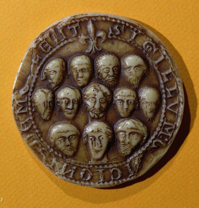 Pieczęć Rady Gminy Meulan, 1195 (wosk) autorstwa French School
