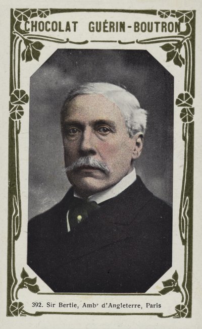 Sir Bertie, Ambassadeur dAngleterre, Paryż (kolorowe zdjęcie) autorstwa French School