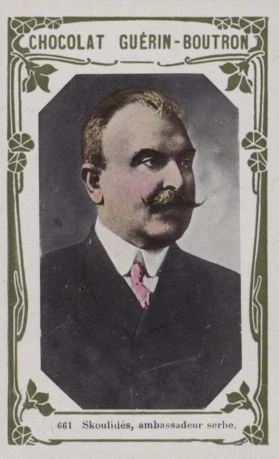 Skoulides, ambasador Serbii (kolorowe zdjęcie) autorstwa French School