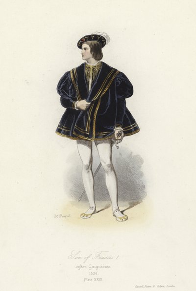 Syn Franciszka I z Francji autorstwa French School