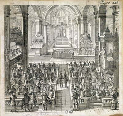 Ceremonia hiszpańskiej inkwizycji autorstwa French School