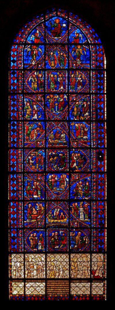św. Apollinaire; Hierarchia anielska (w36) autorstwa French School