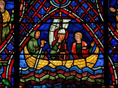 St. Apollinaire: w łodzi (w36) autorstwa French School