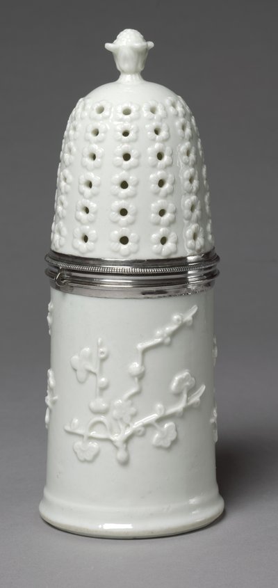 Sugar Caster, producent Fabryka Porcelany Saint Cloud, c.1732-1738 autorstwa French School