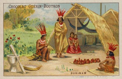 Surinam (chromolit) autorstwa French School