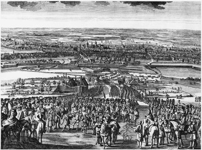 Kapitulacja miasta i cytadeli Gandawy, 1678 autorstwa French School