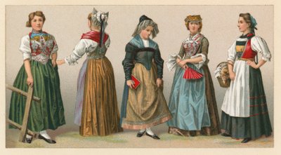 Šveicarija Costumepoli autorstwa French School