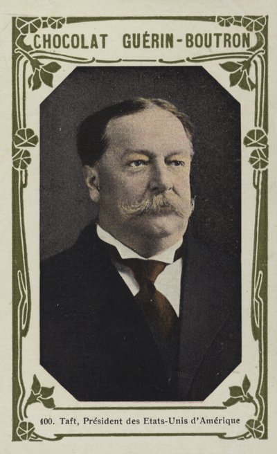 Taft, Prezydent Stanów Zjednoczonych Ameryki (kolorowe zdjęcie) autorstwa French School