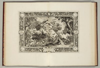 „Królewskie gobeliny, na których przedstawione są cztery żywioły i cztery pory roku” Andre Felibien, 1670 autorstwa French School