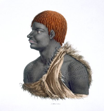 Aborygeni z Tasmanii, 1812 r autorstwa French School