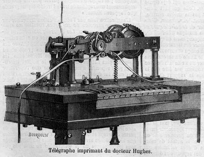 Telegraf dr Hugues autorstwa French School