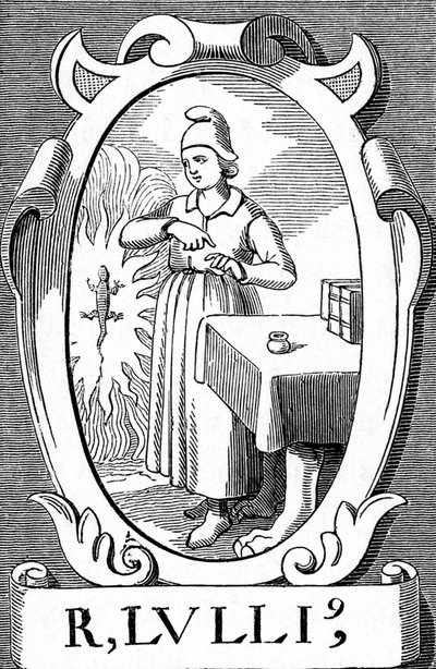 Alchemik Raymond Gulli autorstwa French School