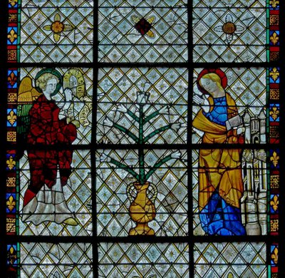 Zwiastowanie (w26b) autorstwa French School