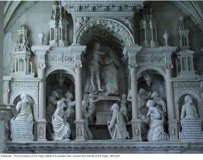 Wniebowzięcie NMP w północnym transepcie autorstwa French School