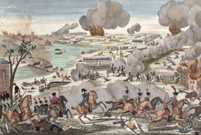 Bitwa pod Wagram, 6 lipca 1809 autorstwa French School