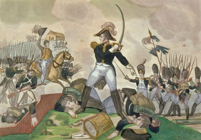 Bitwa pod Waterloo, 18 czerwca 1815 r. autorstwa French School