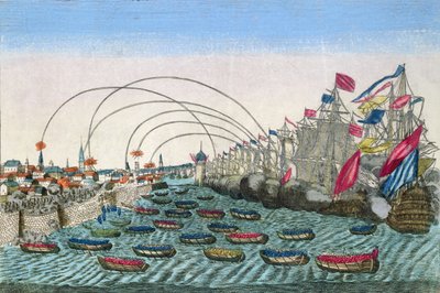 Zdobycie Hawany przez Anglików w 1762 r. (patrz także 110458) autorstwa French School