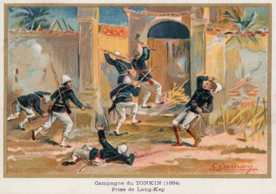 Zdobycie Lang-Kep autorstwa French School