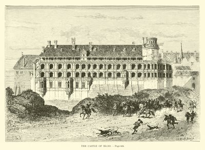 Zamek Blois autorstwa French School