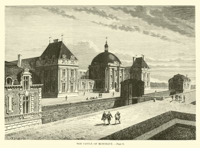 Zamek Monceaux autorstwa French School