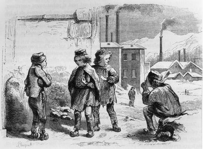 Dzieci Fabryki, 1842 autorstwa French School