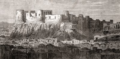 Cytadela w Heracie i Qala Iktyaruddin, Herat, Afganistan, z „L