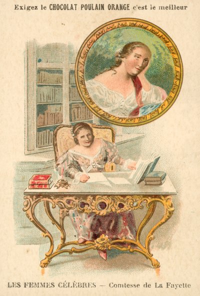 Hrabina de La Fayette, francuska autorka autorstwa French School