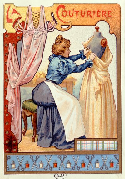 Couturier, 1899 autorstwa French School