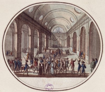 Śmierć dwudziestu jeden deputowanych żyrondystów, 31 października 1793 (10 Brumaire, rok 2) autorstwa French School