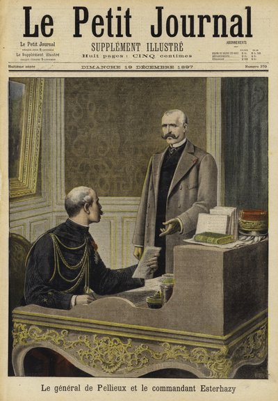 Afera Dreyfusa, 1897 autorstwa French School