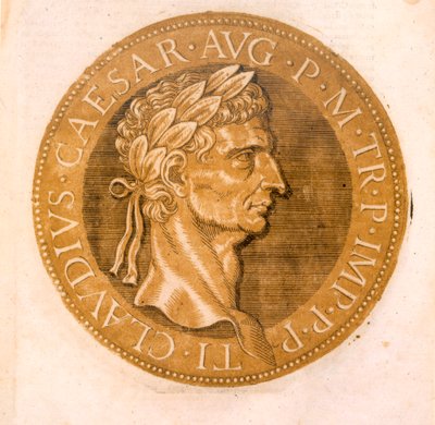 Cesarz Klaudiusz Cezar autorstwa French School