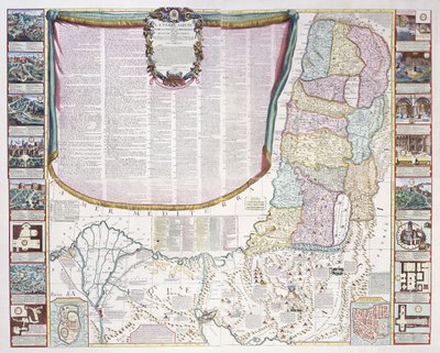 Ziemia Święta , ok. 1770 autorstwa French School