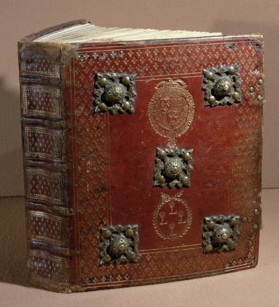 Livre Ferre z Cour des Comptes (skóra i welin) autorstwa French School