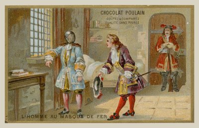 Człowiek w żelaznej masce autorstwa French School