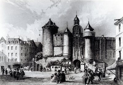 Petit Chatelet w XVII wieku autorstwa French School